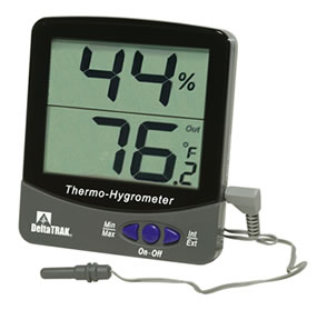 大屏幕數顯溫濕度計 13307